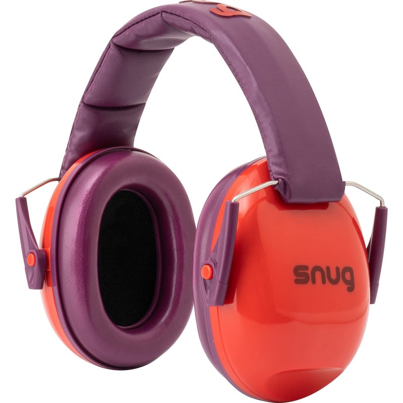 Snug Kids Earmuffs â€“ Noise Reduction for Toddlers & Children â€“ Adjustable, Lightweight, Foldable, Soft & Comfortable - Red New - Image 4